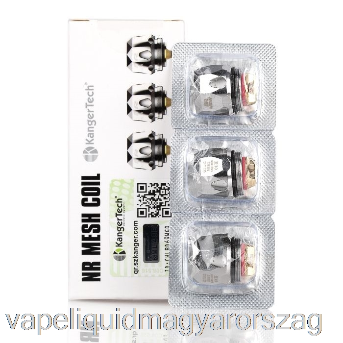 Kanger Nr Sorozatú Hálócsere Tekercsek 0,18 Ohm Nr- Mesh Tekercsek Vape E Cigi